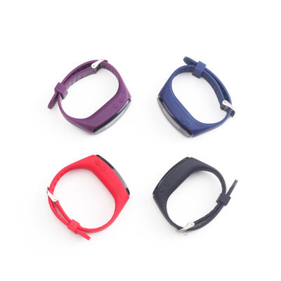 परिशुद्धता एलईडी बैकलाइट फिटनेस ट्रैकर पैडोमीटर पहनने योग्य सीई प्रमाणित