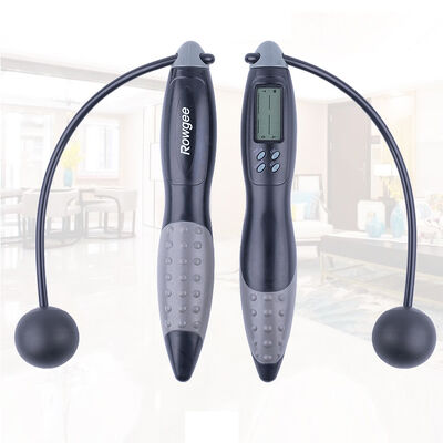 बॉल उपहार व्यायाम खेल उपकरण के साथ यूनिसेक्स ब्लू Cordless कूद रस्सी