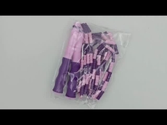 बांस की कूद रस्सी बैंगनी