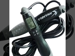 शरीर सौष्ठव उपकरण सेंसर प्रकार वाणिज्यिक हैंडल इनडोर व्यायाम के लिए कूद रस्सी